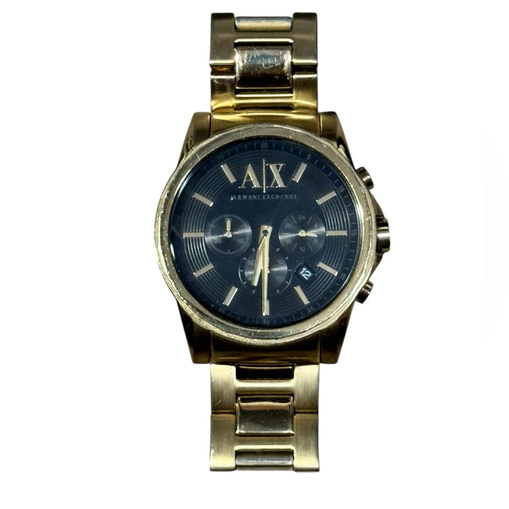 Armani Exchange AX2095 Men’s Chronograph Gold-Tone Stainless Steel Watch